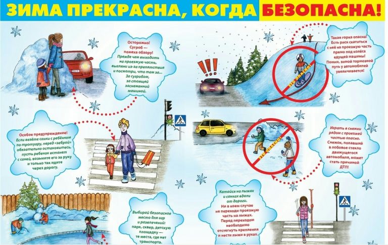 Зима прекрасна, когда безопасна Зима прекрасна, когда безопасна